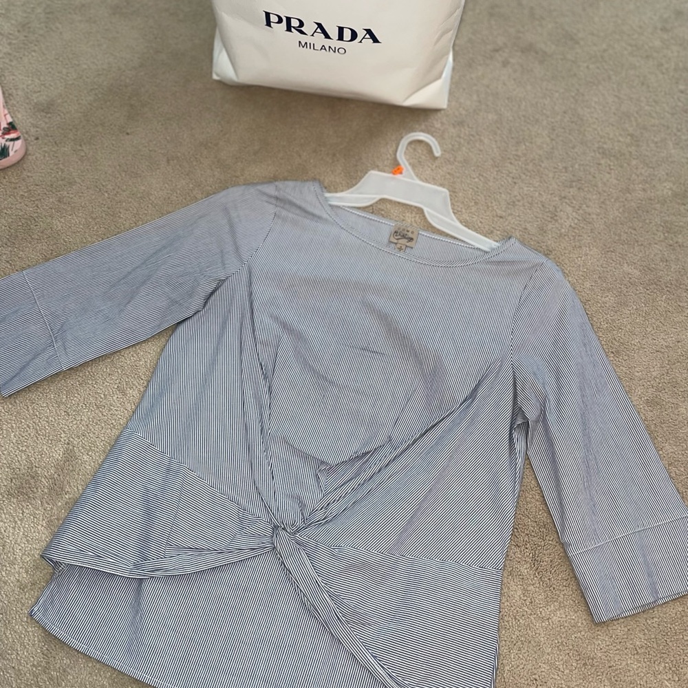 Como vintage blouse top shirt